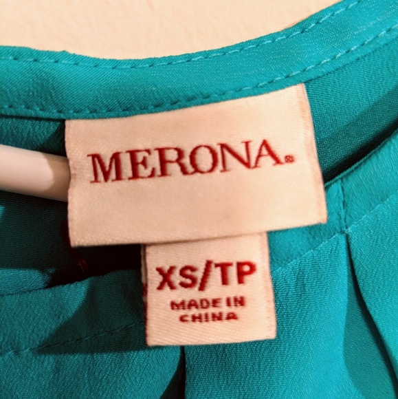 Teal Shell Top - Picture 4 of 4